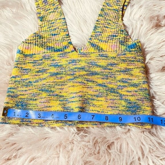 Urban Outfitters Vintage Retro "Sugar" Cropped V-Neck Vest Top - Picture 9 of 10